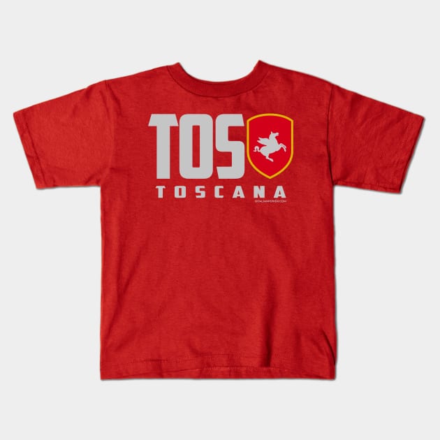 TOS-Toscana Kids T-Shirt by ItalianPowerStore